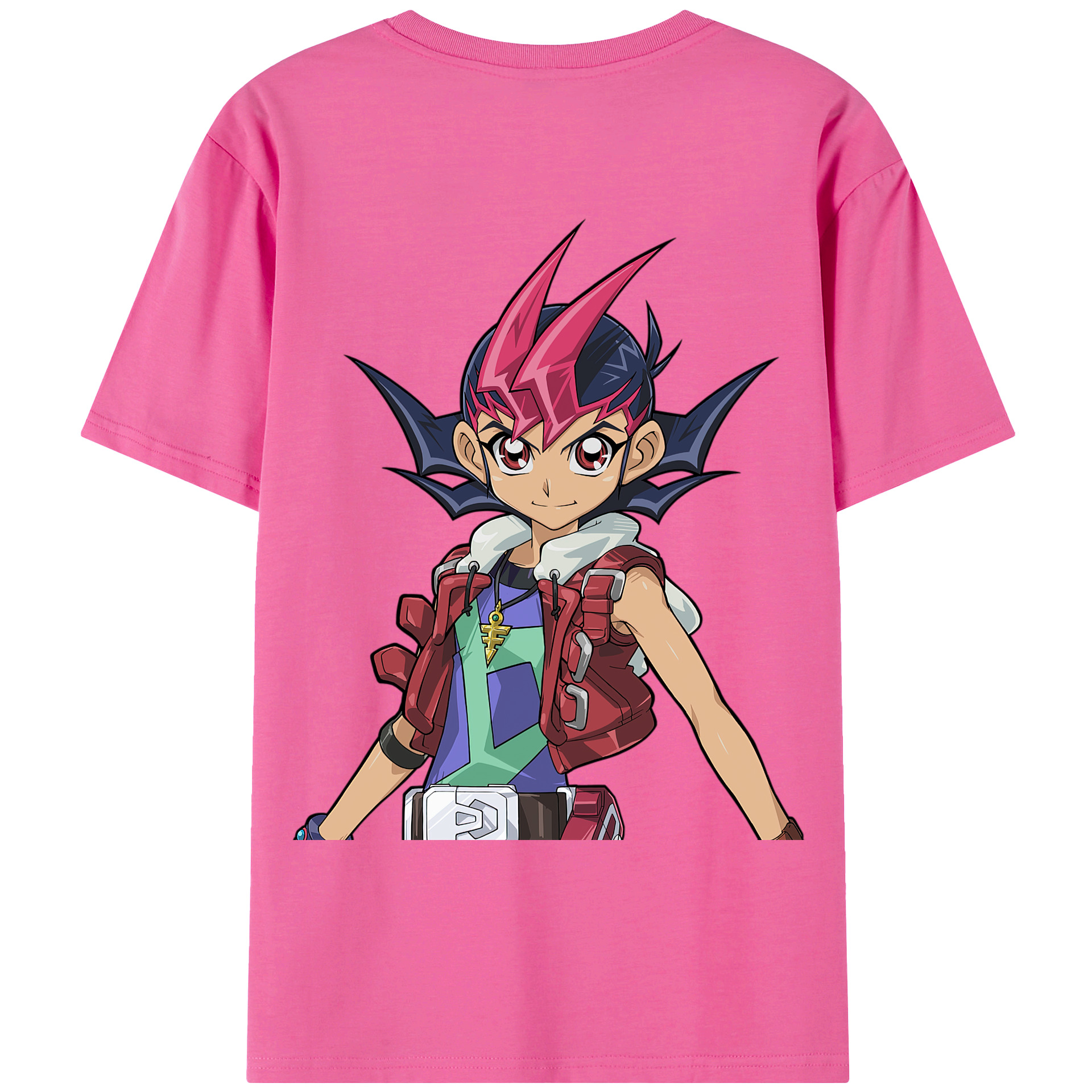（画像用） 遊☆戯☆王 Yu-Gi-Oh! レディース半袖Tシャツ(バックプリント)